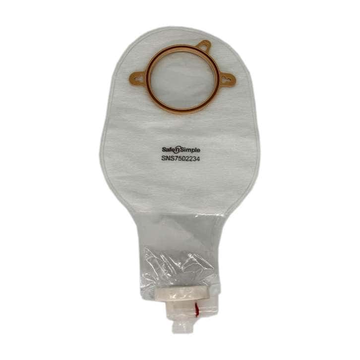 Safe N Simple Transparent Two-Piece System Urostomy Pouch - Image 3