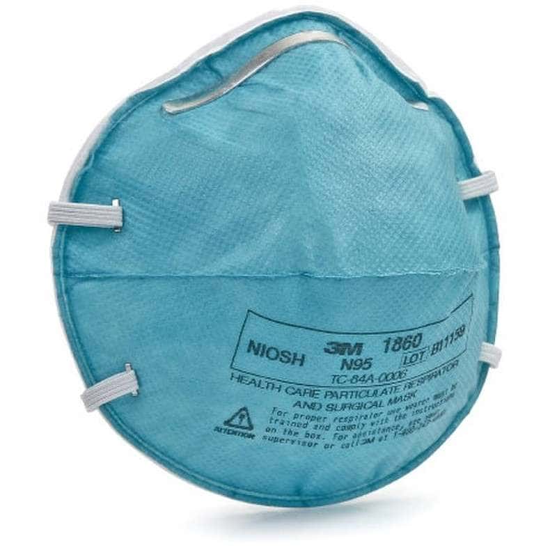 3M Particulate Respirator and Surgical Mask, Adjustable Noseclip - Image 1