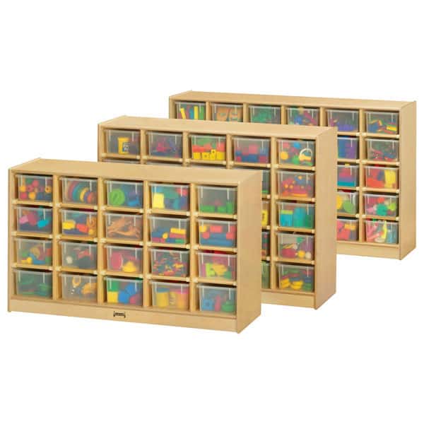Jonti-Craft 25 cubbie-tray mobile storage - Image 2