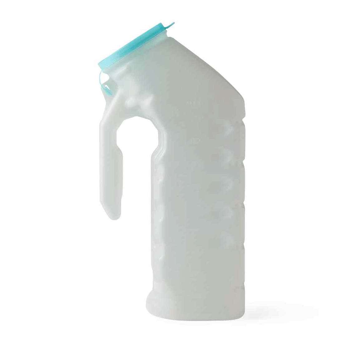 Medline Deluxe Male Urinal with Glow-in-the-Dark Lid - Image 1