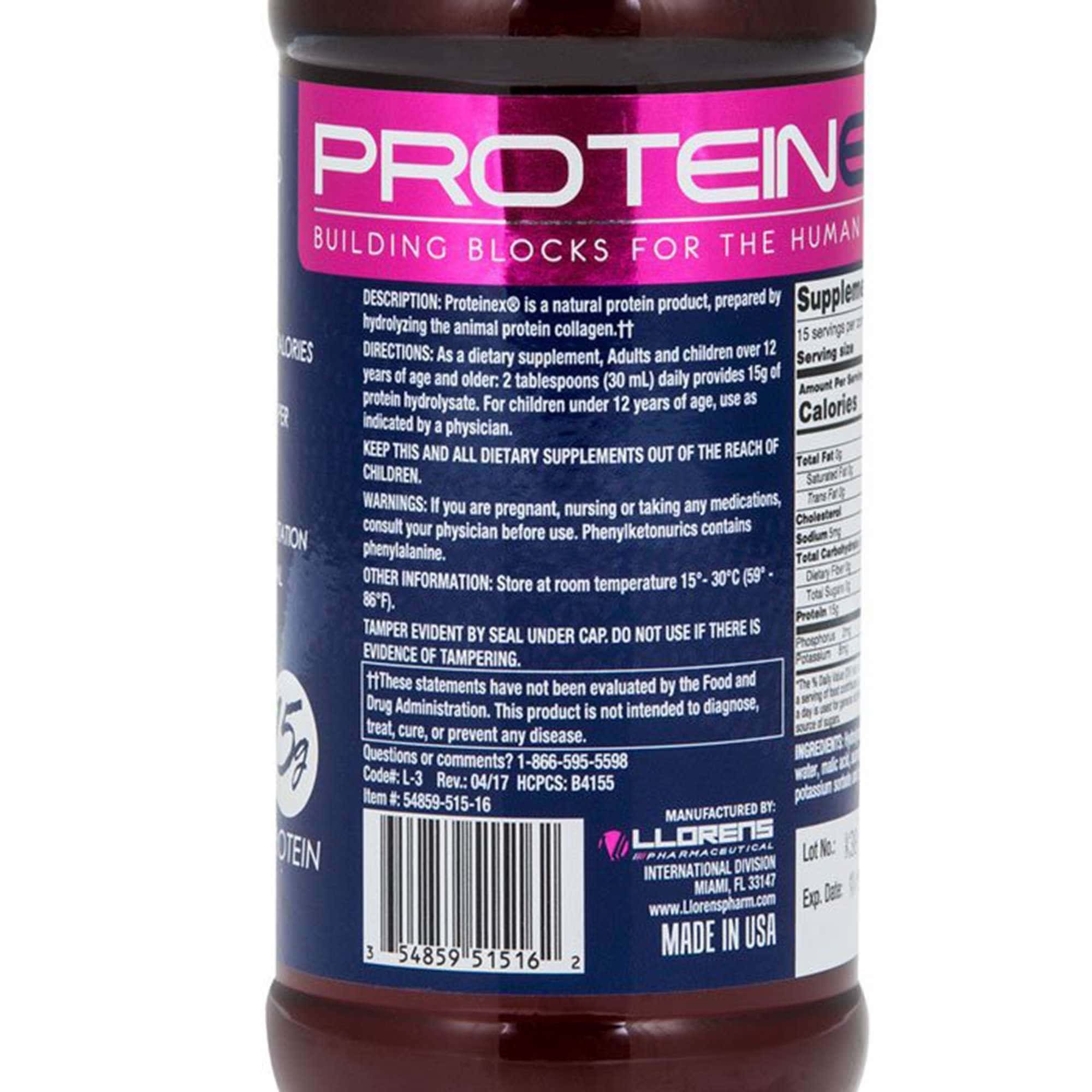 Proteinex P15 Hydrolyzed Liquid Protein Oral Supplement - Image 2