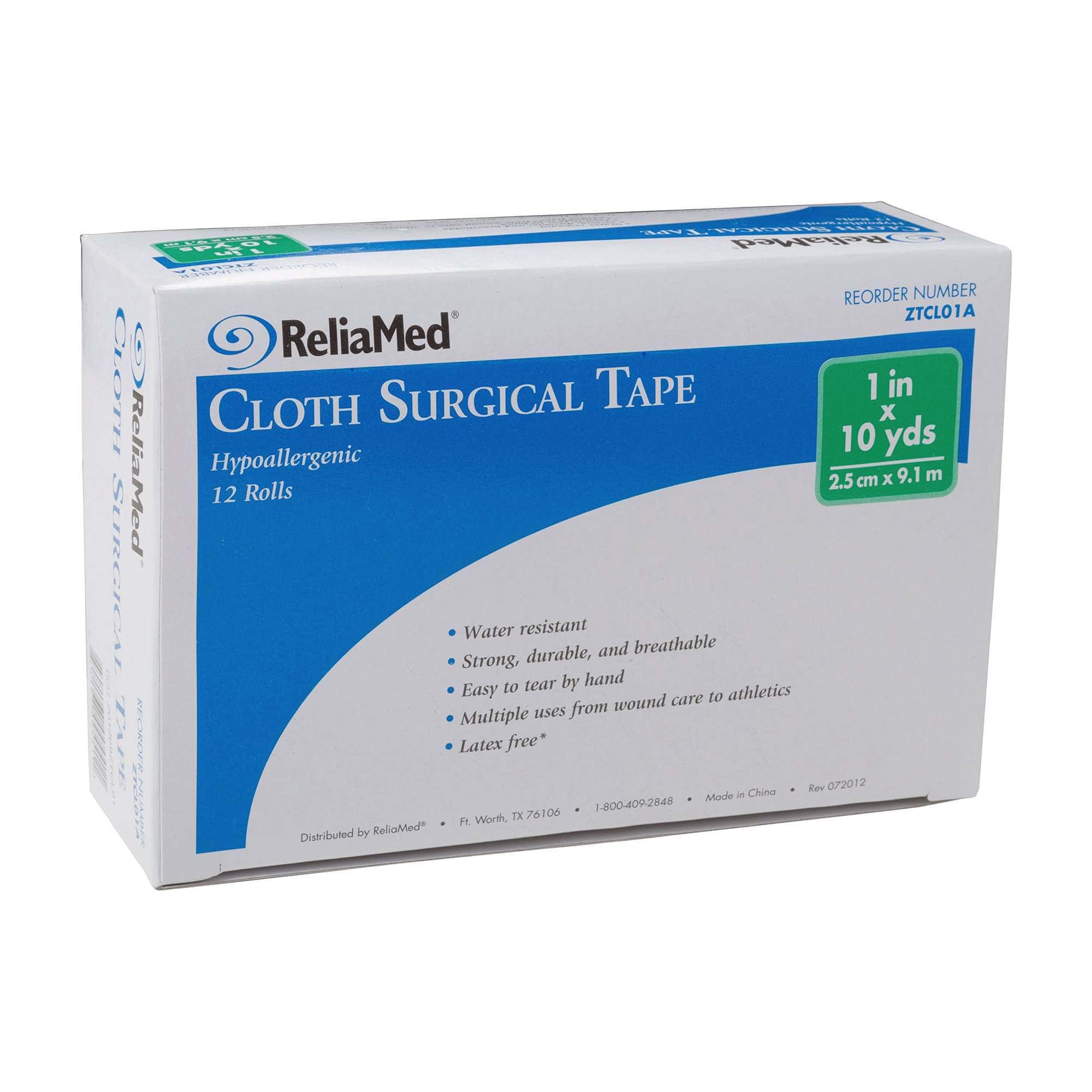 ReliaMed Cloth Surgical Tape - Image 1