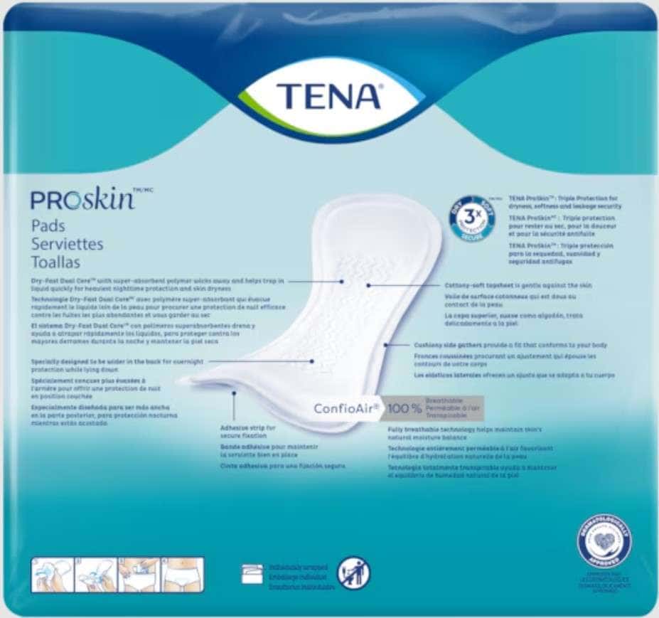 TENA ProSkin Overnight Incontinence pads - Image 4