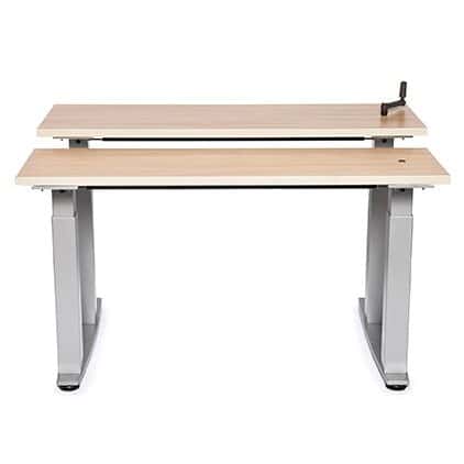 Equity Adjustable Bi-Level Workstation - Image 2