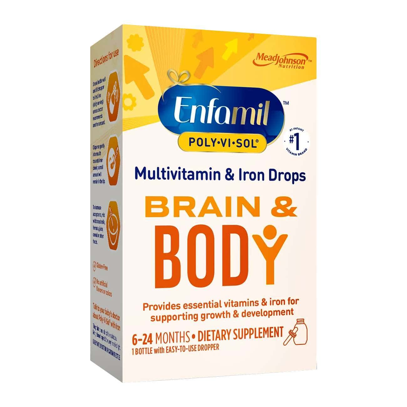 Enfamil Poly-Vi-Sol Multivitamin & Iron Drops - Image 1