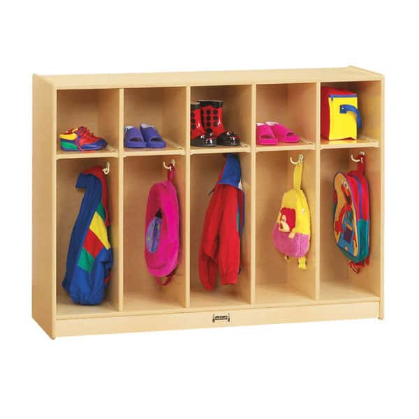 Jonti-Craft toddler 5 section coat locker - Image 2