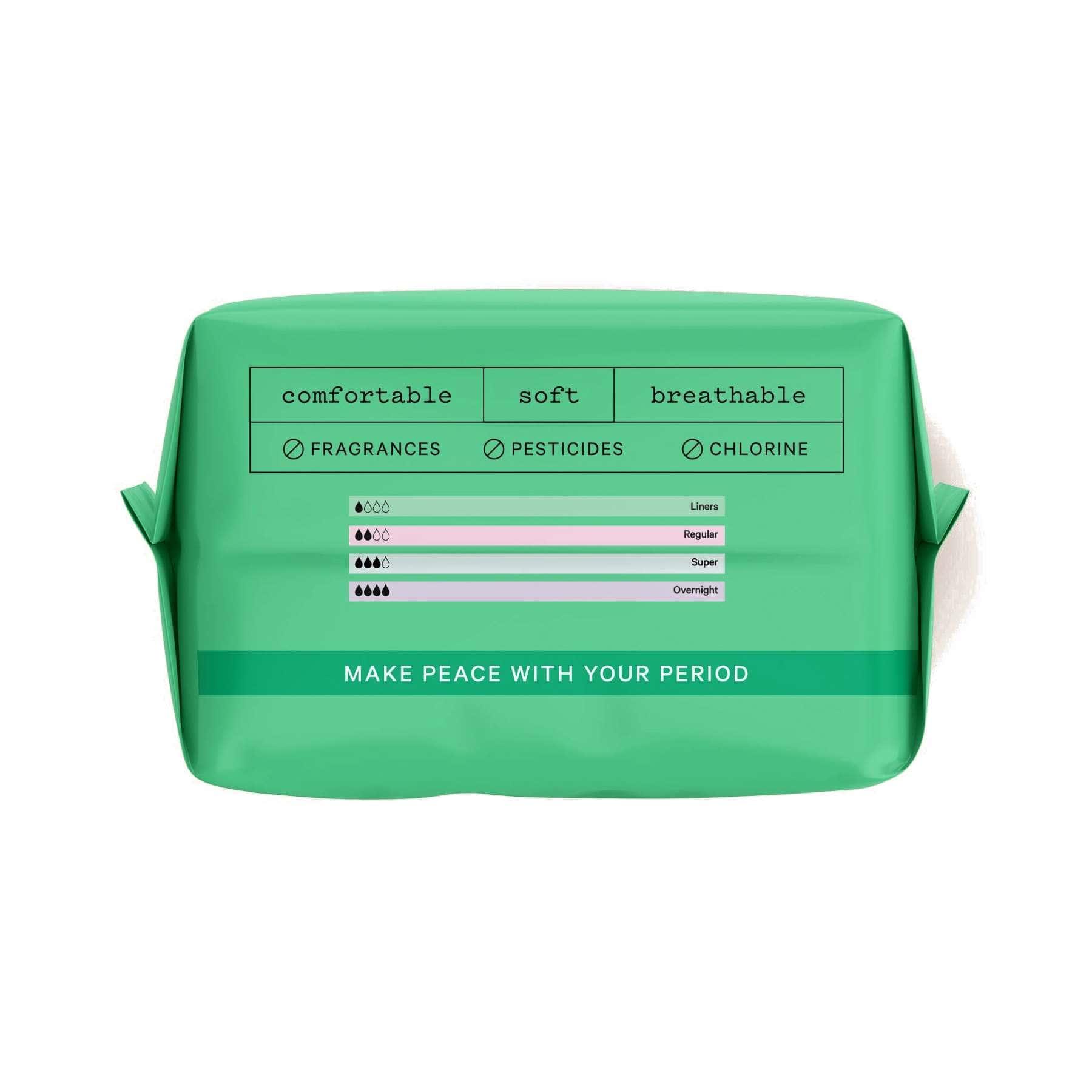 The Honey Pot Everyday Herbal Pantiliners, Light Absorbency - Package of 30 - Image 2