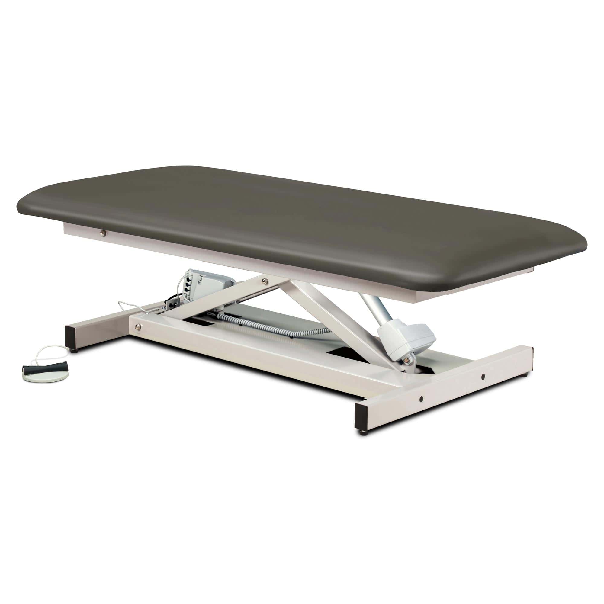 Clinton open base, extra wide, bariatric, straight top power table - Image 3