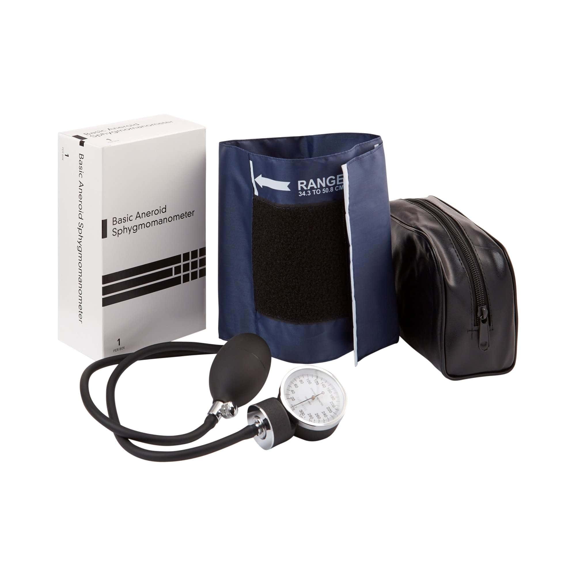 Mckesson BASIC Aneroid Sphygmomanometer Unit with Nylon Cuff - Image 1