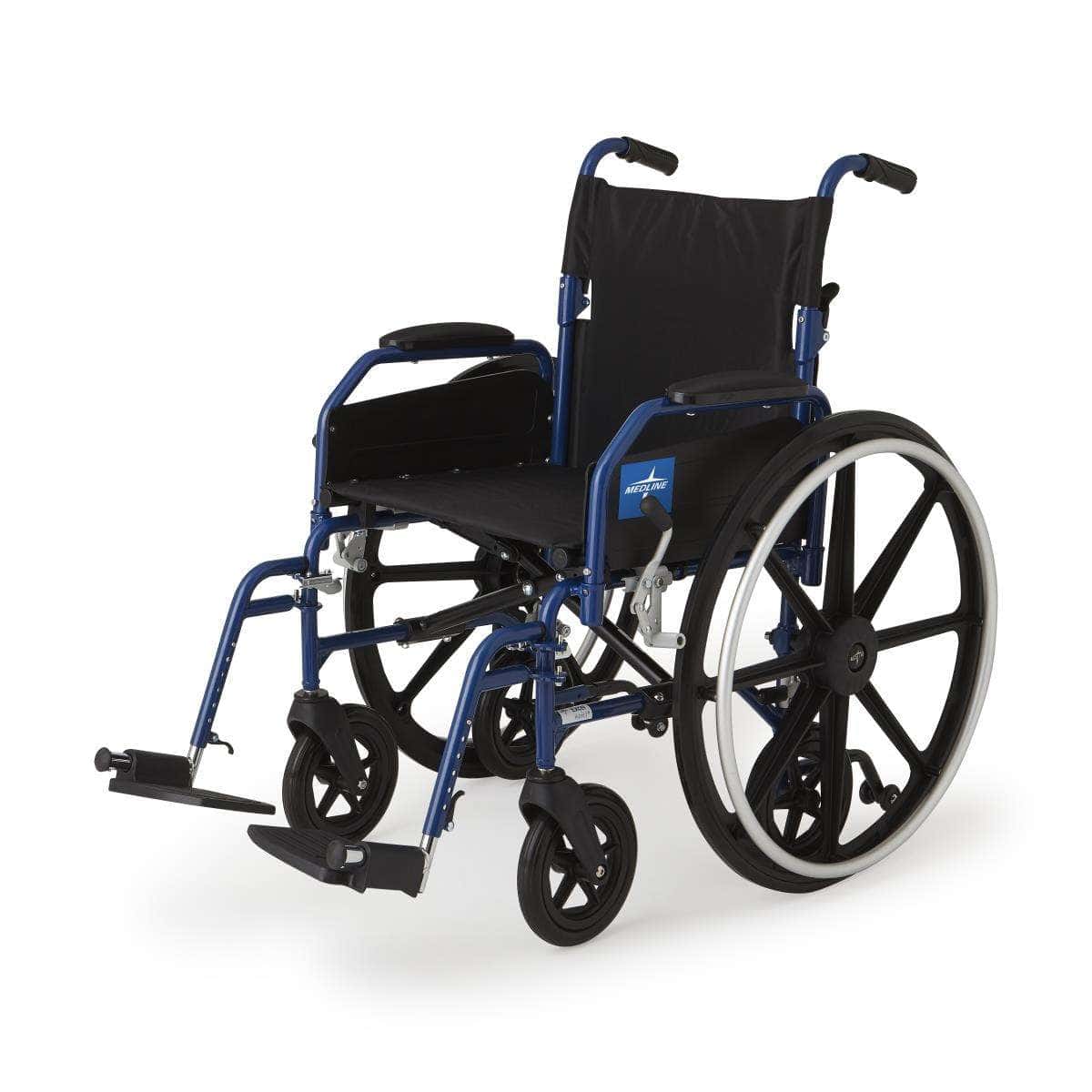 Medline Hybrid 2 Transport Wheelchair - Image 1