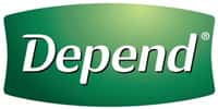 Depend brand logo