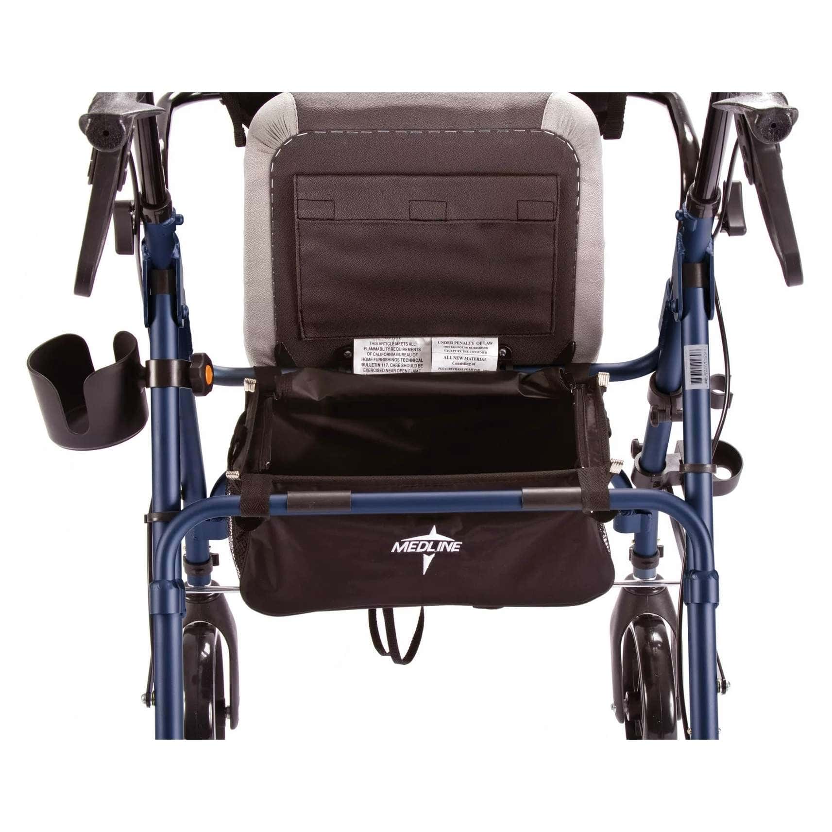 Medline Deluxe Comfort Rollator - Image 2