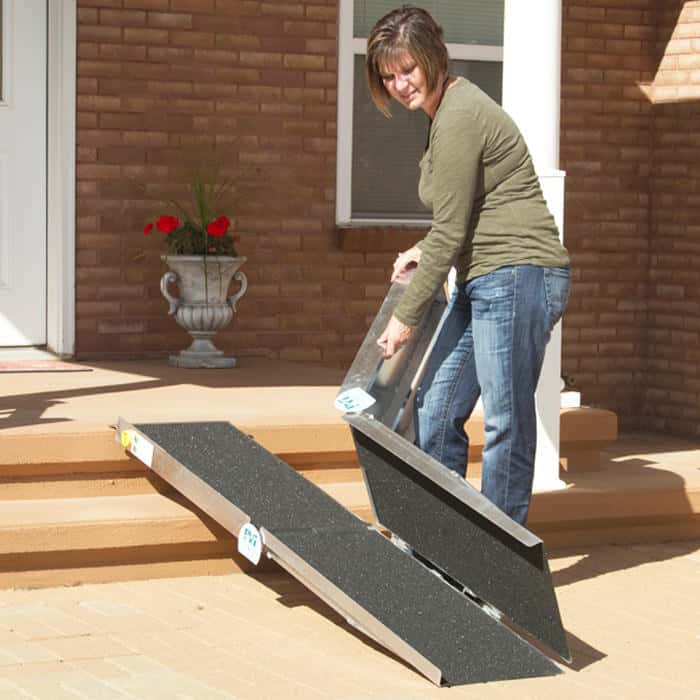 PVI Multifold Portable Wheelchair Ramp - Image 2