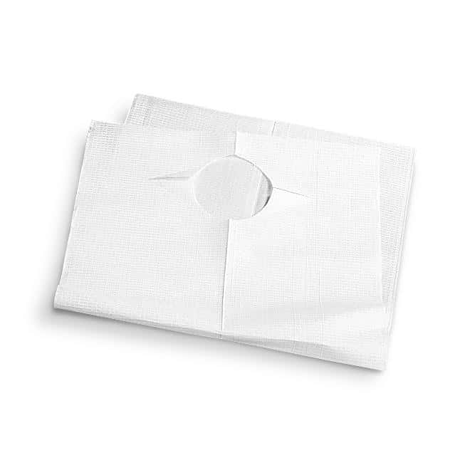 Medline Disposable Tissue Poly Bib - Image 1