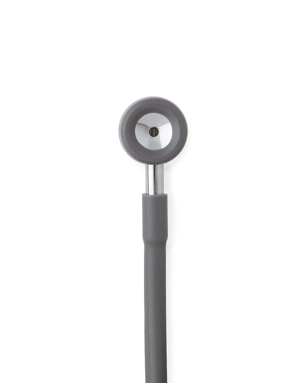 Medline Dual-Head Neonatal Stethoscope, Gray - Image 2