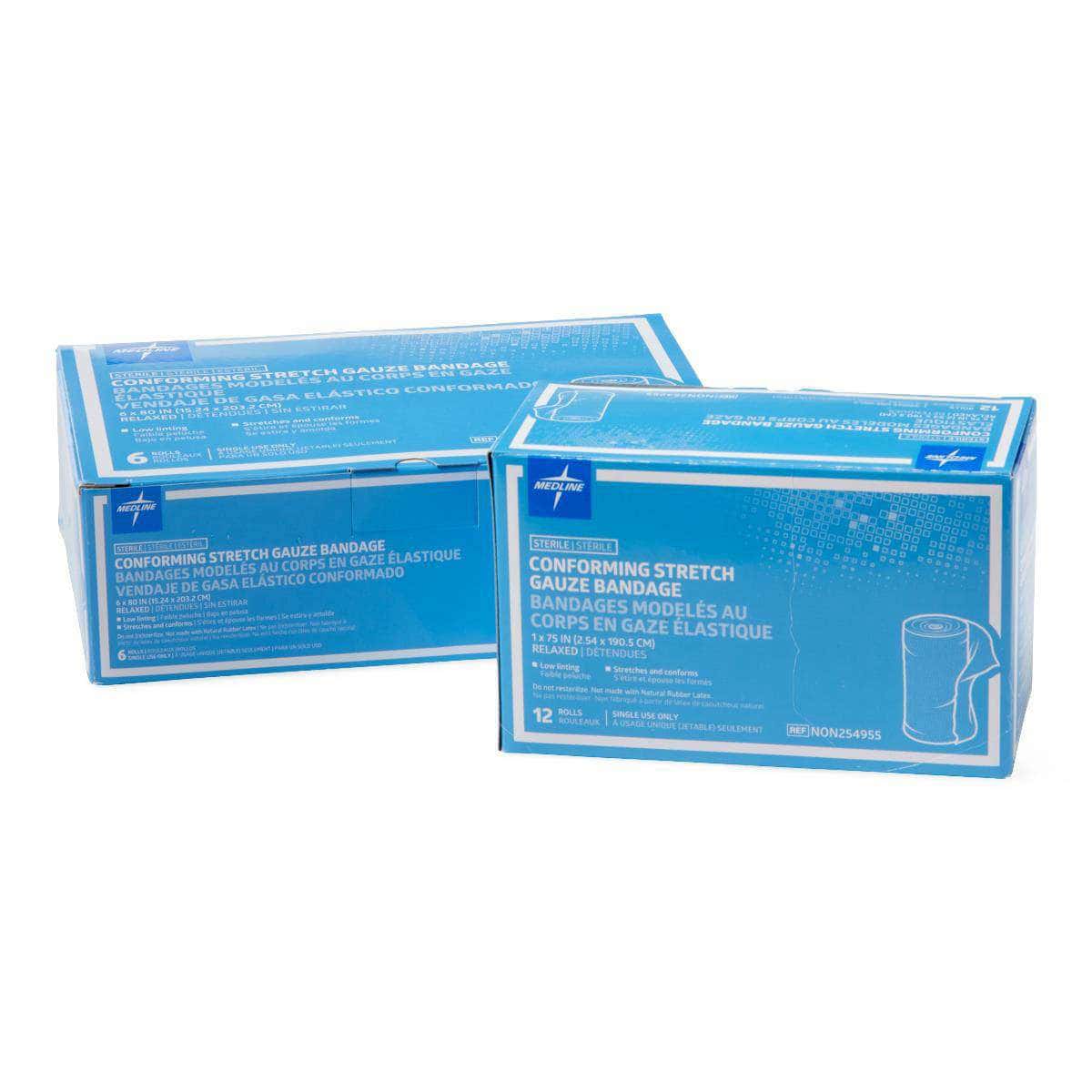 Medline Sterile Conforming Stretch Gauze Bandage - Image 1