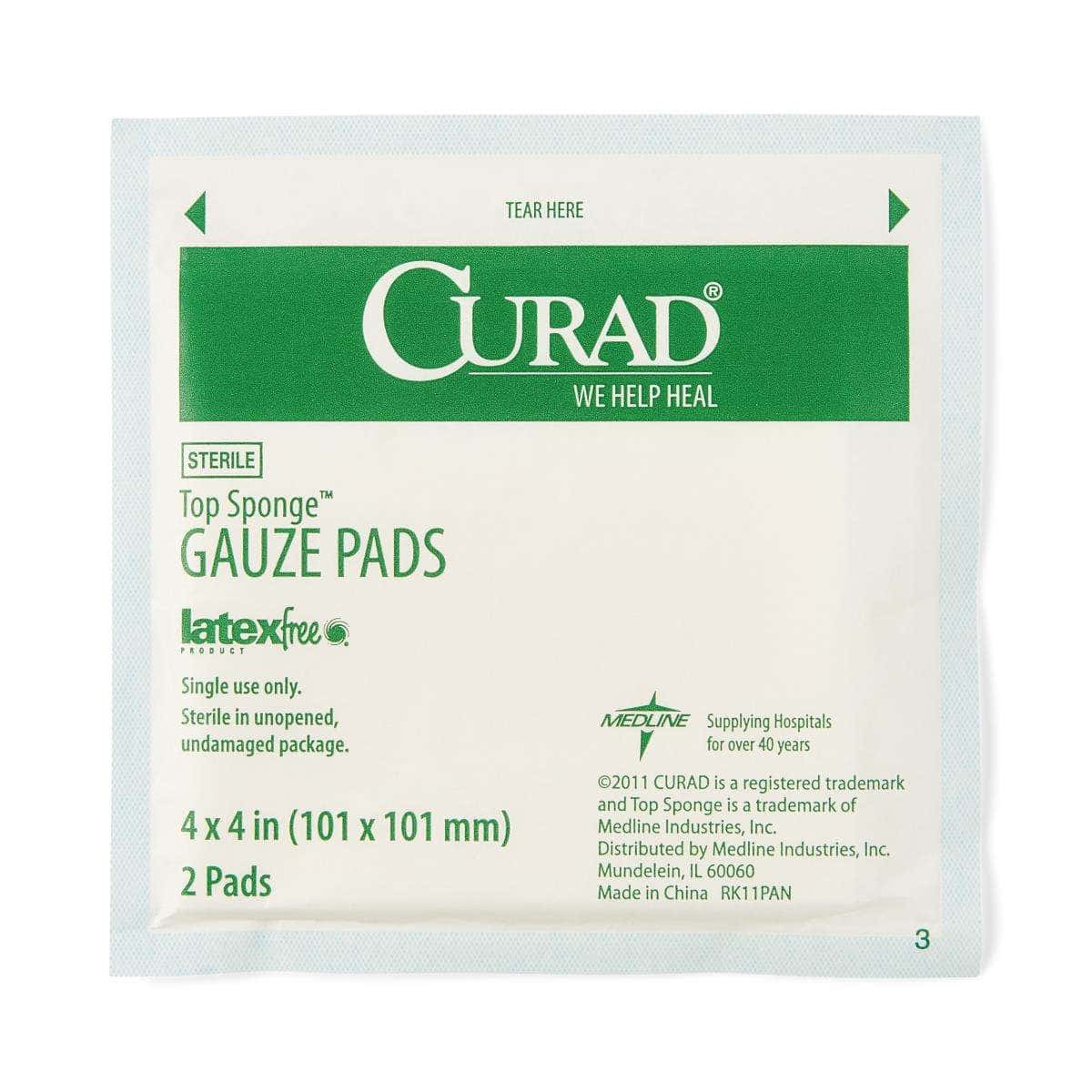 Curad Sterile Post-op Top Sponge Gauze Pads - Image 2