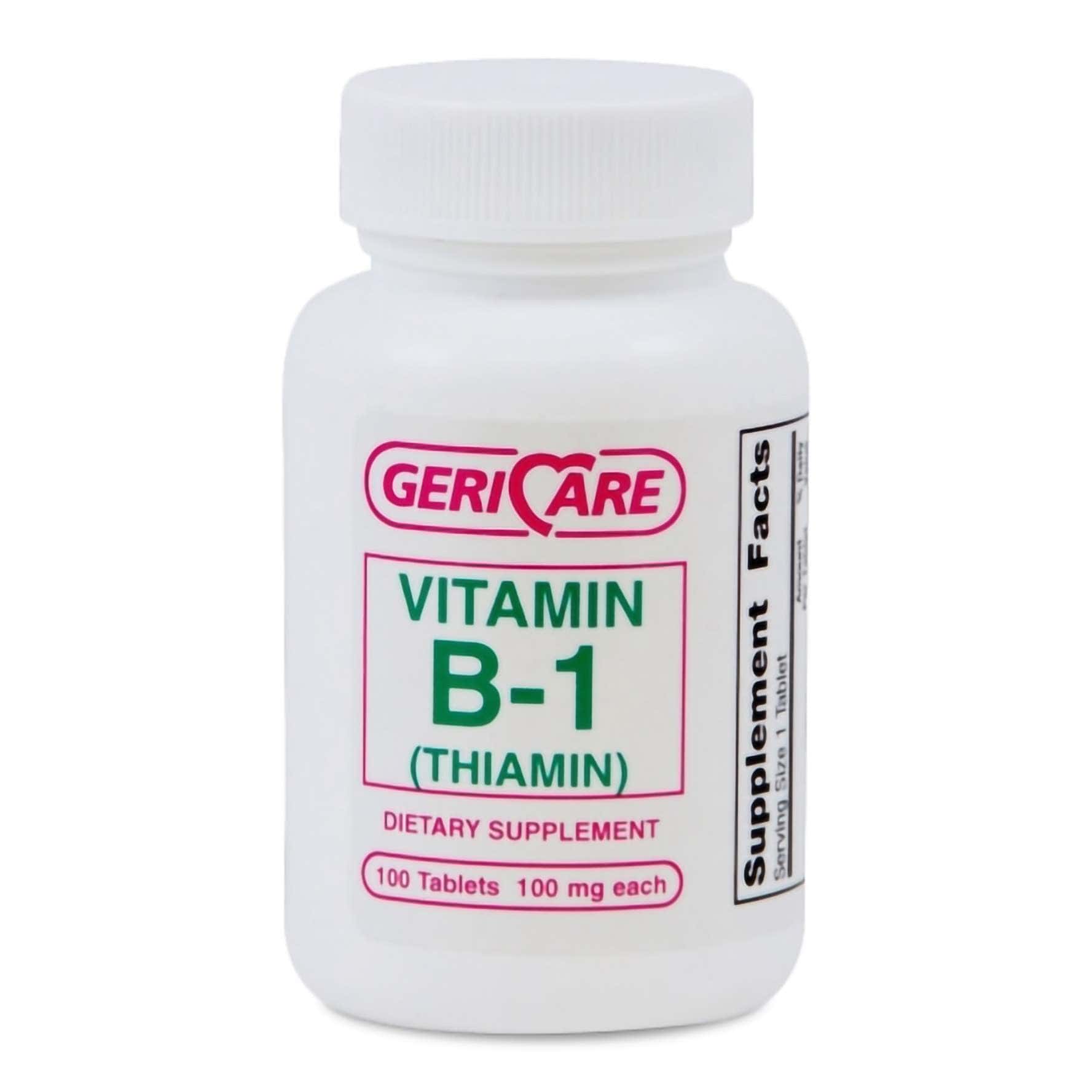 Geri-Care Vitamin B1 Supplement, 100 mg - Image 1