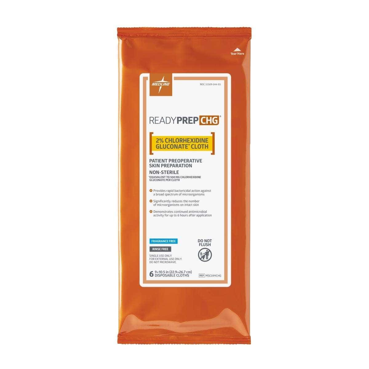 ReadyPrep CHG 2% Chlorhexidine Gluconate Cloths - Image 2
