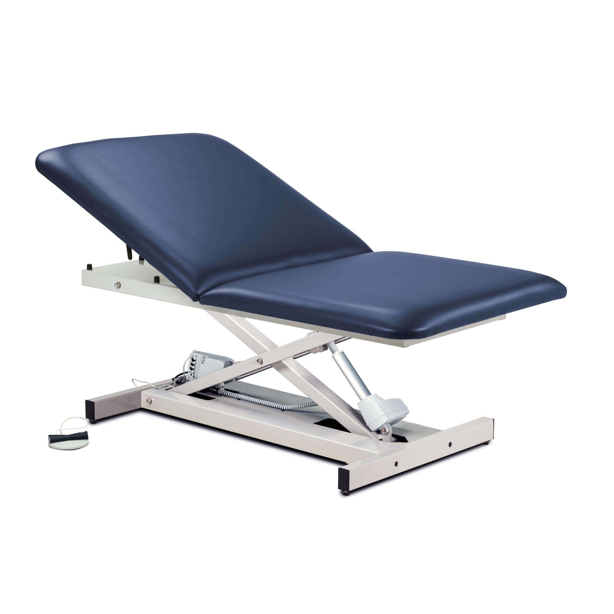 Clinton open base, extra wide, bariatric, power table with adjustable backrest - Image 2