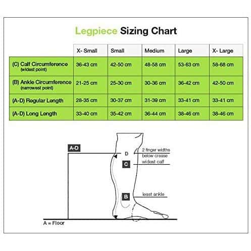 Jobst FarrowWrap Lite Compression Legpiece, Tan - Image 2