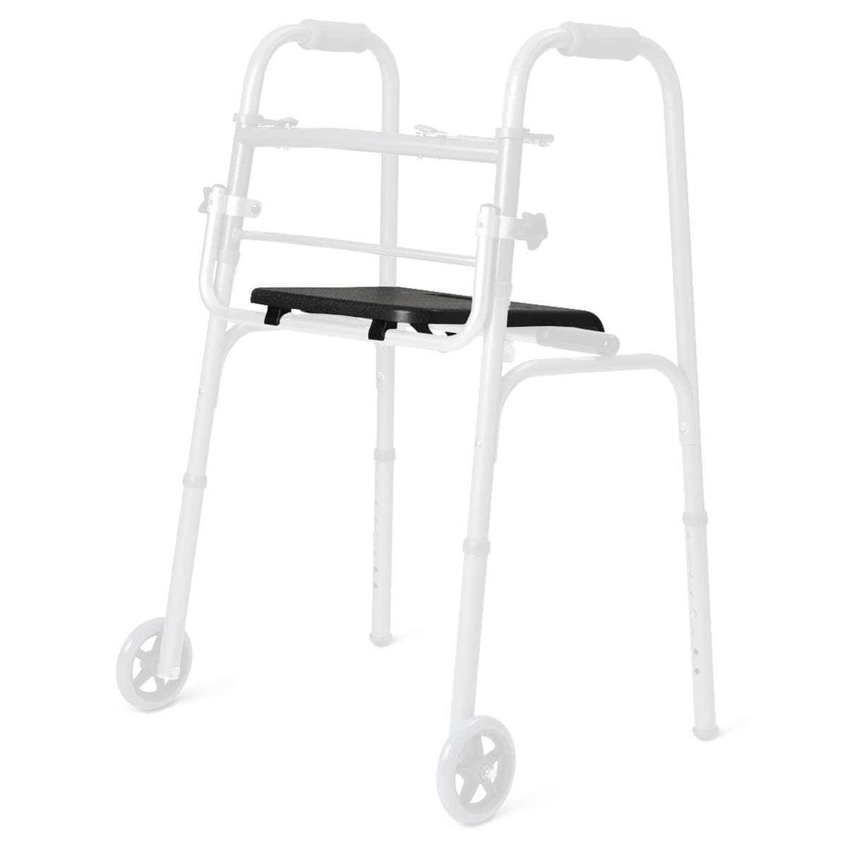 Medline Universal Folding Seat for 2-Button Walker - Image 1
