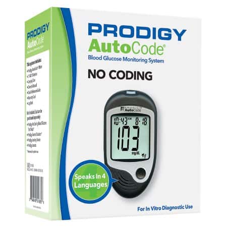 Prodigy Blood Glucose Meter, 0.7 Microliter - Image 1