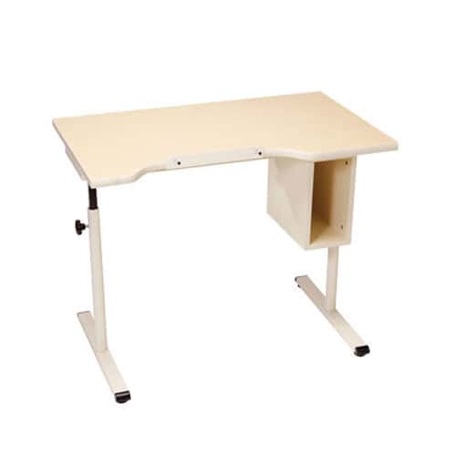 Knob Adjusted Height Adjustable Student Desk with Storage - Image 1