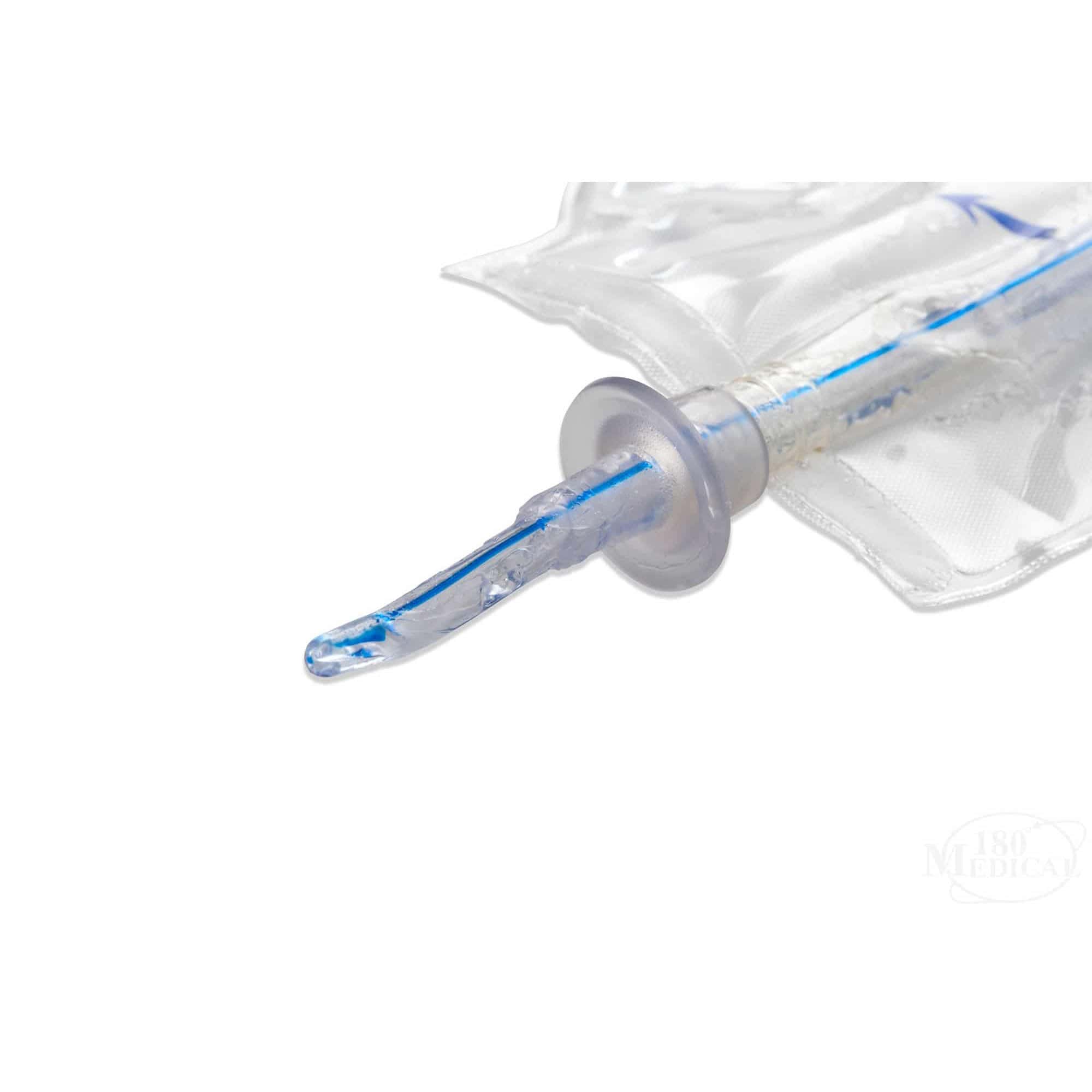 Self-Cath Tapered Coude Tip Closed System Catheter with Insertion Supplies - Image 2