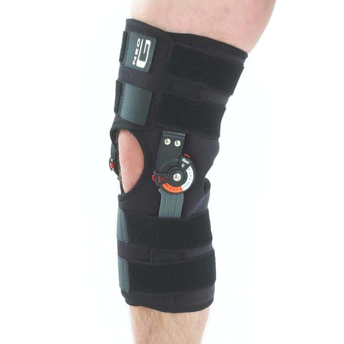 Neo G Adjusta Fit Hinged Open Knee Brace, Universal - Image 4
