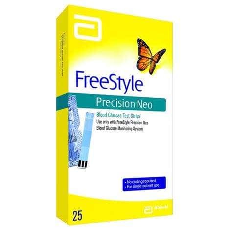 FreeStyle Precision Neo Blood Glucose Test Strip - Image 1