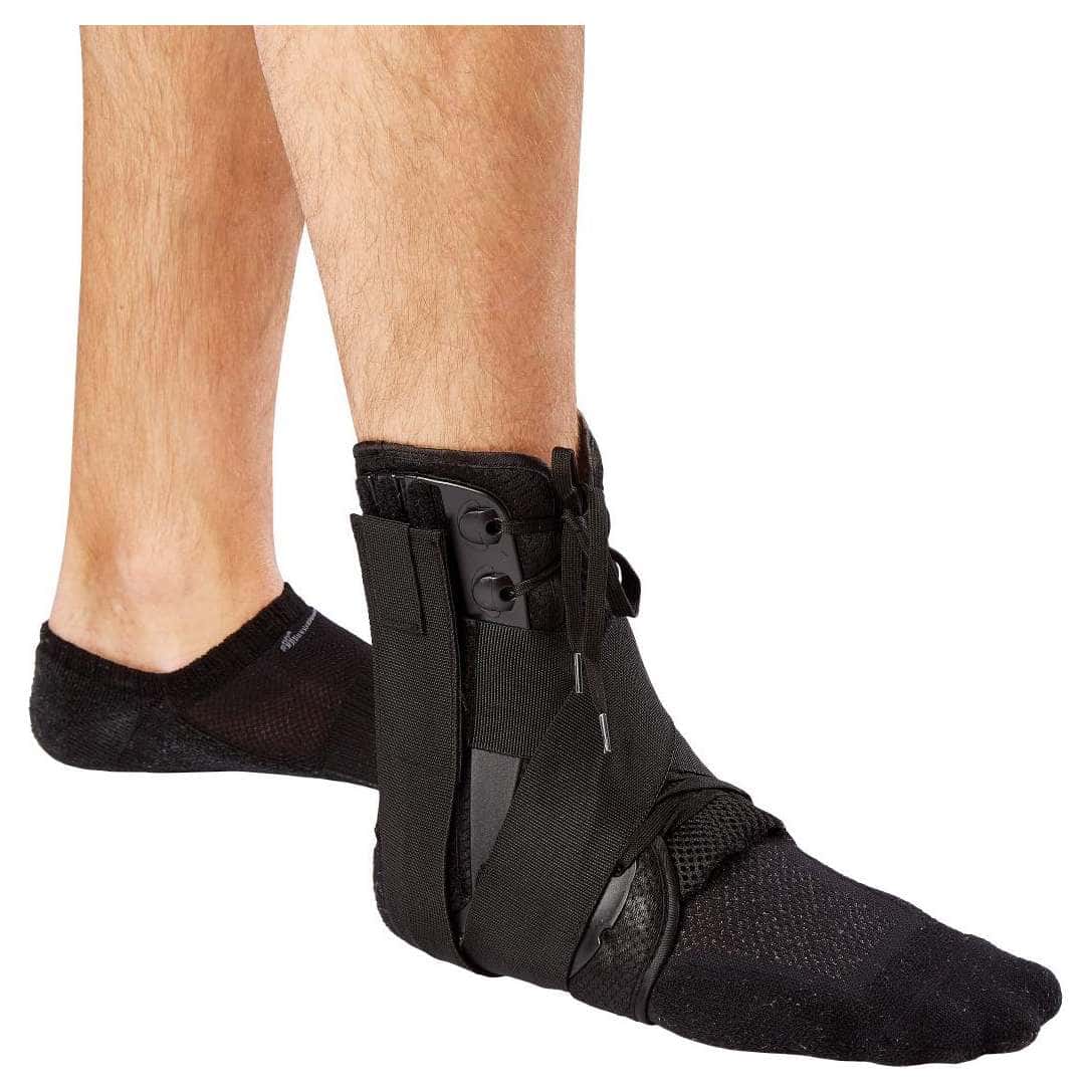 Medline Lace-Up Ankle Brace - Image 1