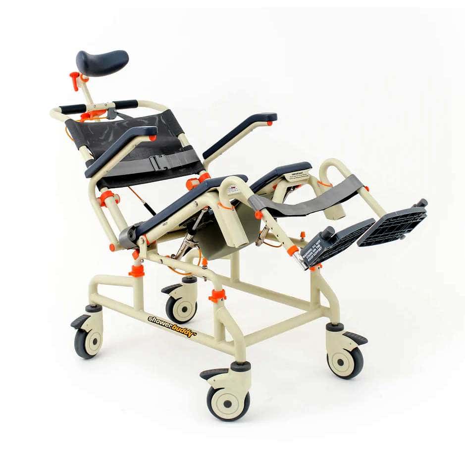 ShowerBuddy Roll-InBuddy Tilt SB3T Shower Commode Chair - Image 1