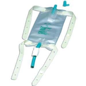 Dispoz-A-Bag Leg Bag with Rubber Cap Valve - Image 3