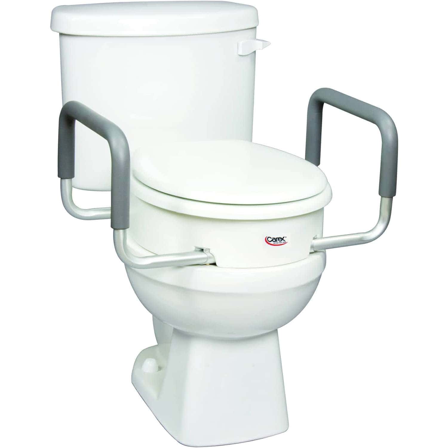 Carex Toilet Seat Elevator With Handles - Image 2