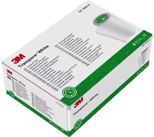 3M Transpore White Medical Tape - Image 1