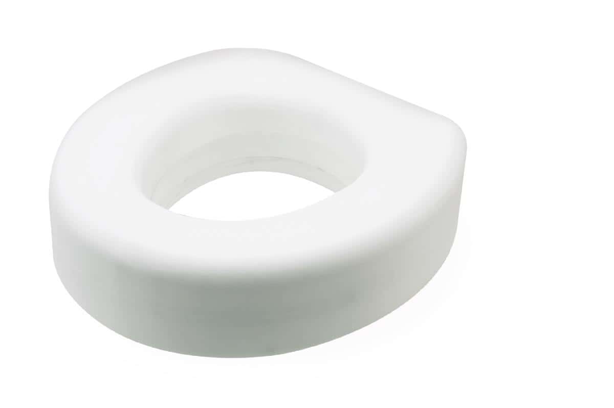 Medline 5" Economy Toilet Seat Riser, No Lock - Image 2
