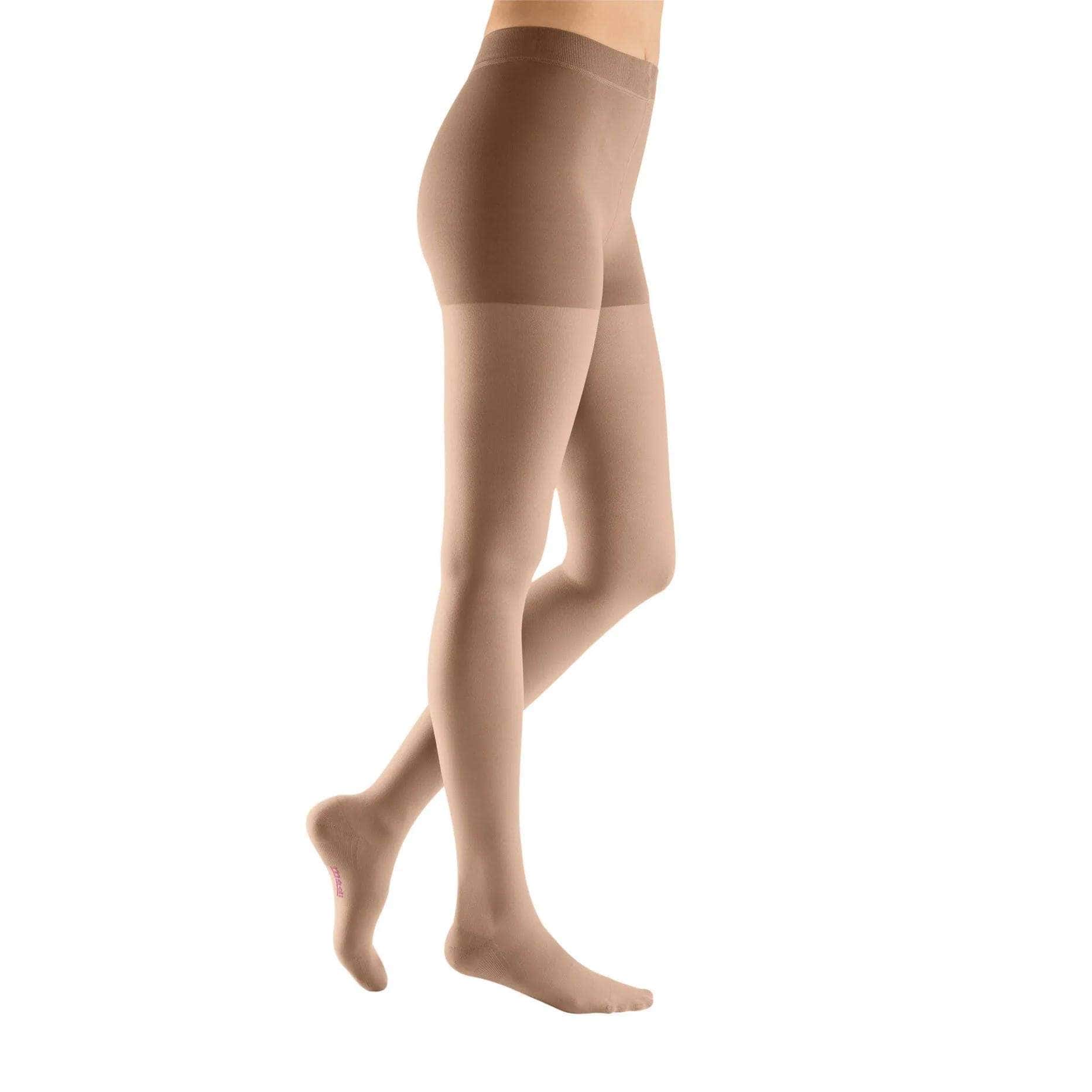 Mediven Plus Compression Pantyhose, Beige - Image 1