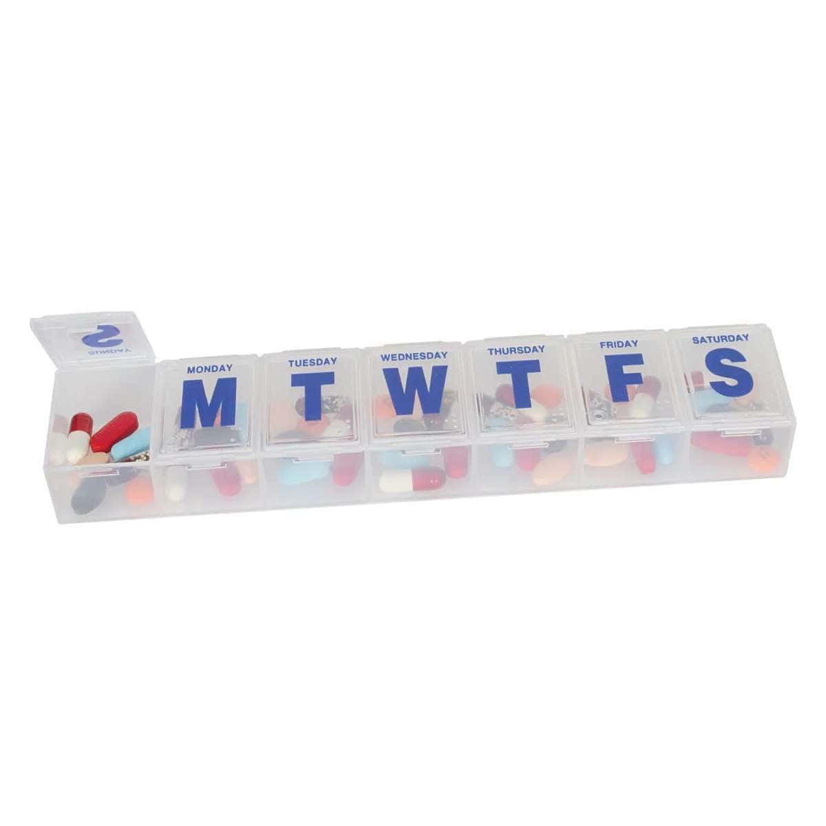 Apothecary Weekly Classic Pill Organizer, 2X-Large - Image 2