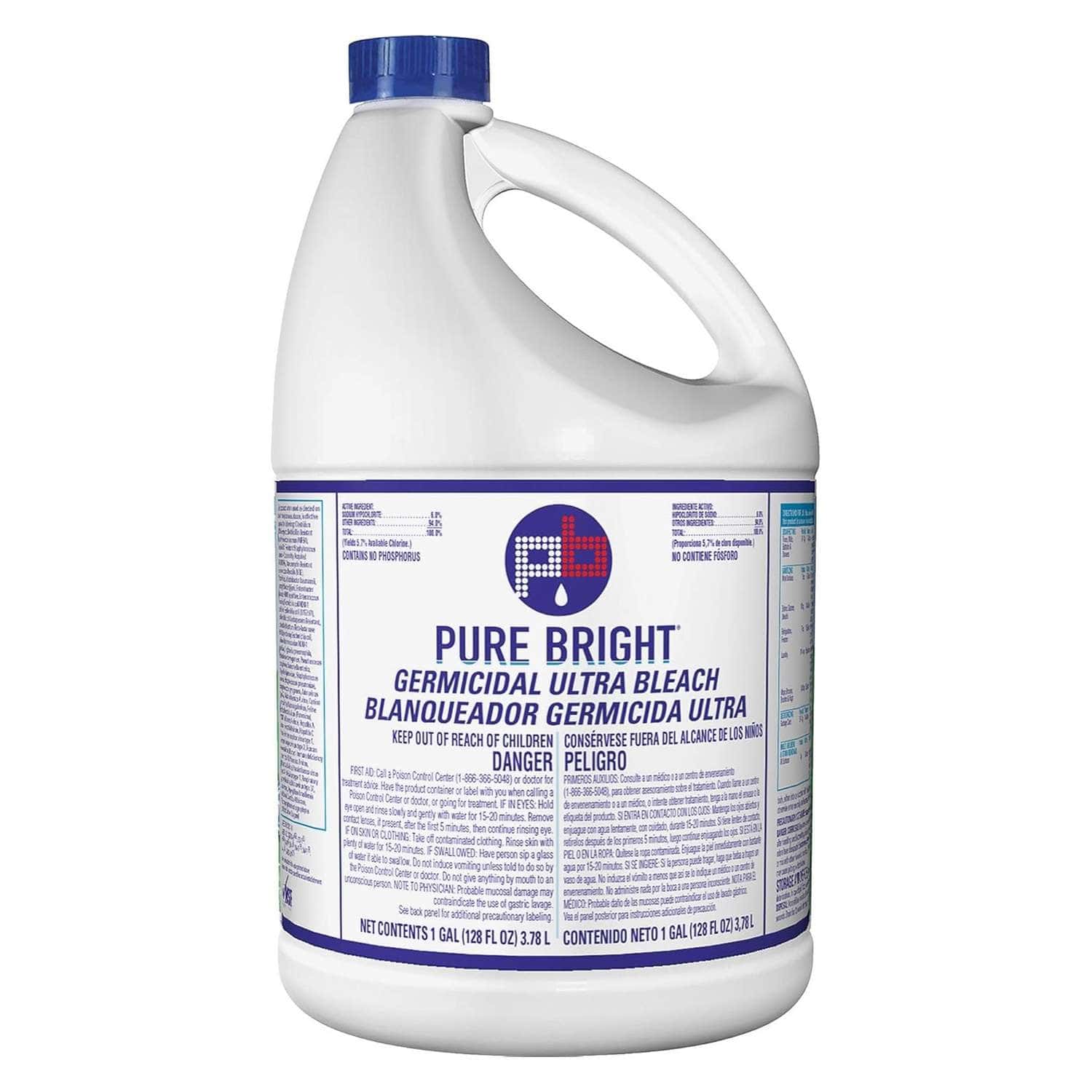Pure Bright Germicidal Ultra Bleach, 1 Gallon - Image 1