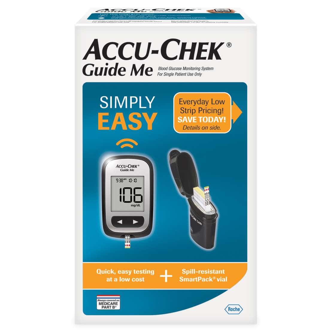 Accu-Chek Guide Me Blood Glucose Monitoring System - Image 1