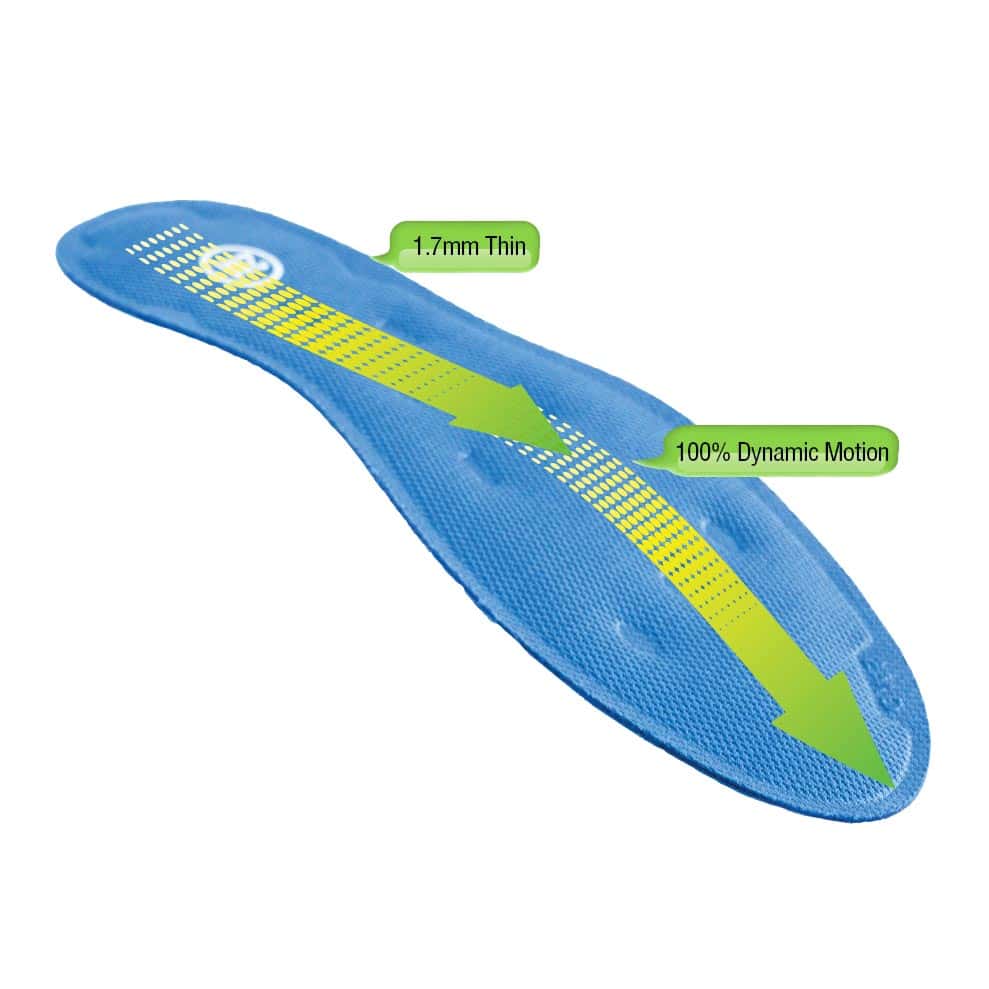 AirFeet Diabetes ETS Orthotic Insoles Blue - Image 3