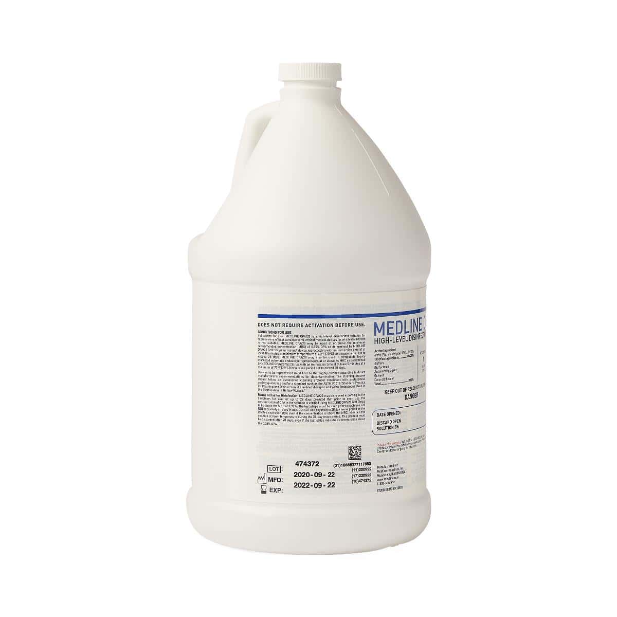 Medline Opa 28-Day Disinfectant, 1 gal. - Image 2