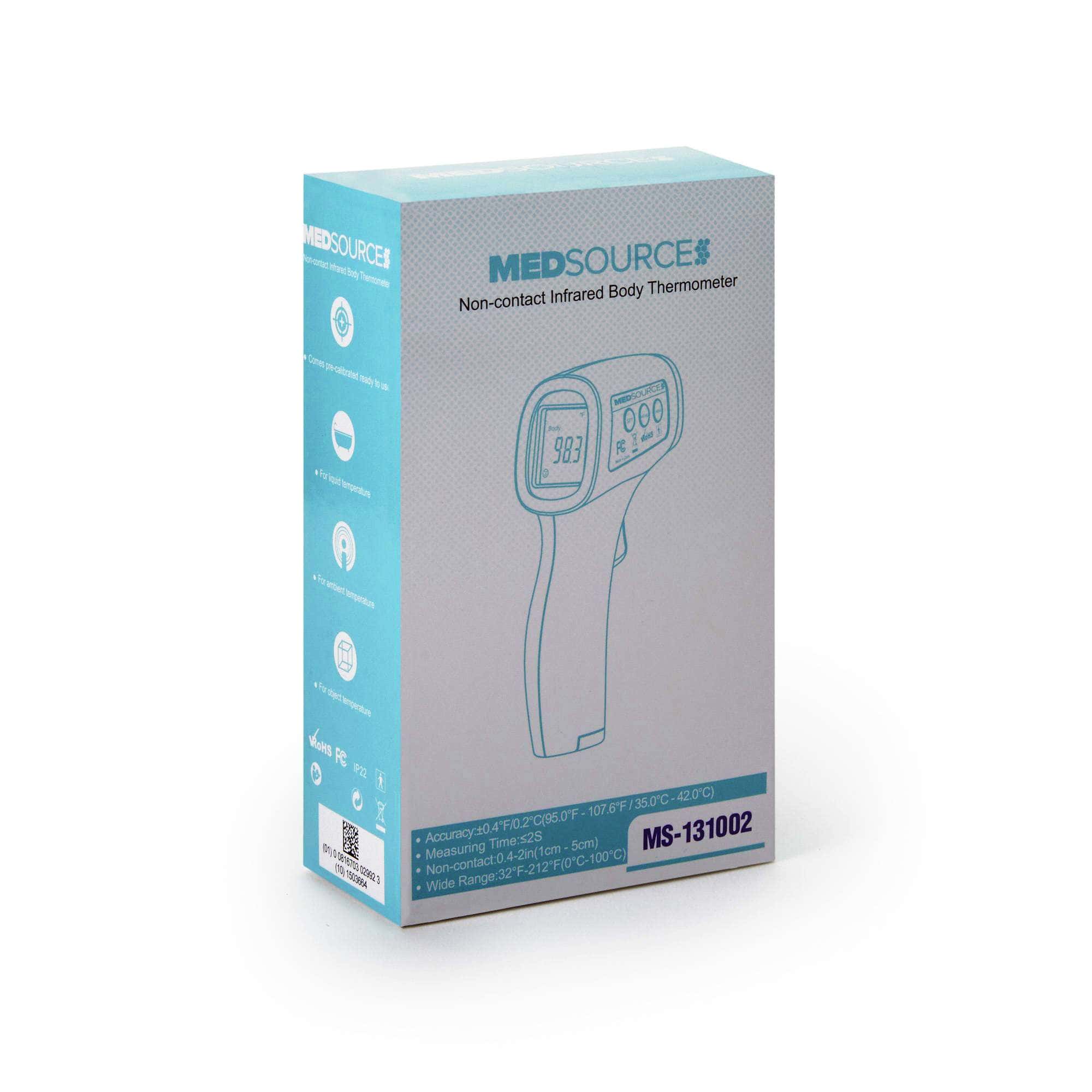 MedSource Non-Contact Skin Surface Thermometer with Digital Display - Image 2