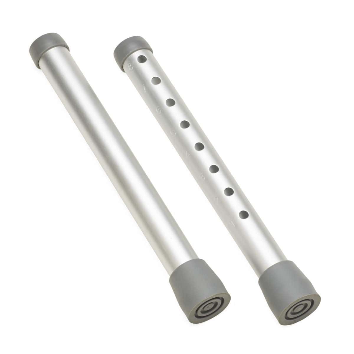 Medline Walker 10 Inch Leg Replacement - Set of 2 - Image 1