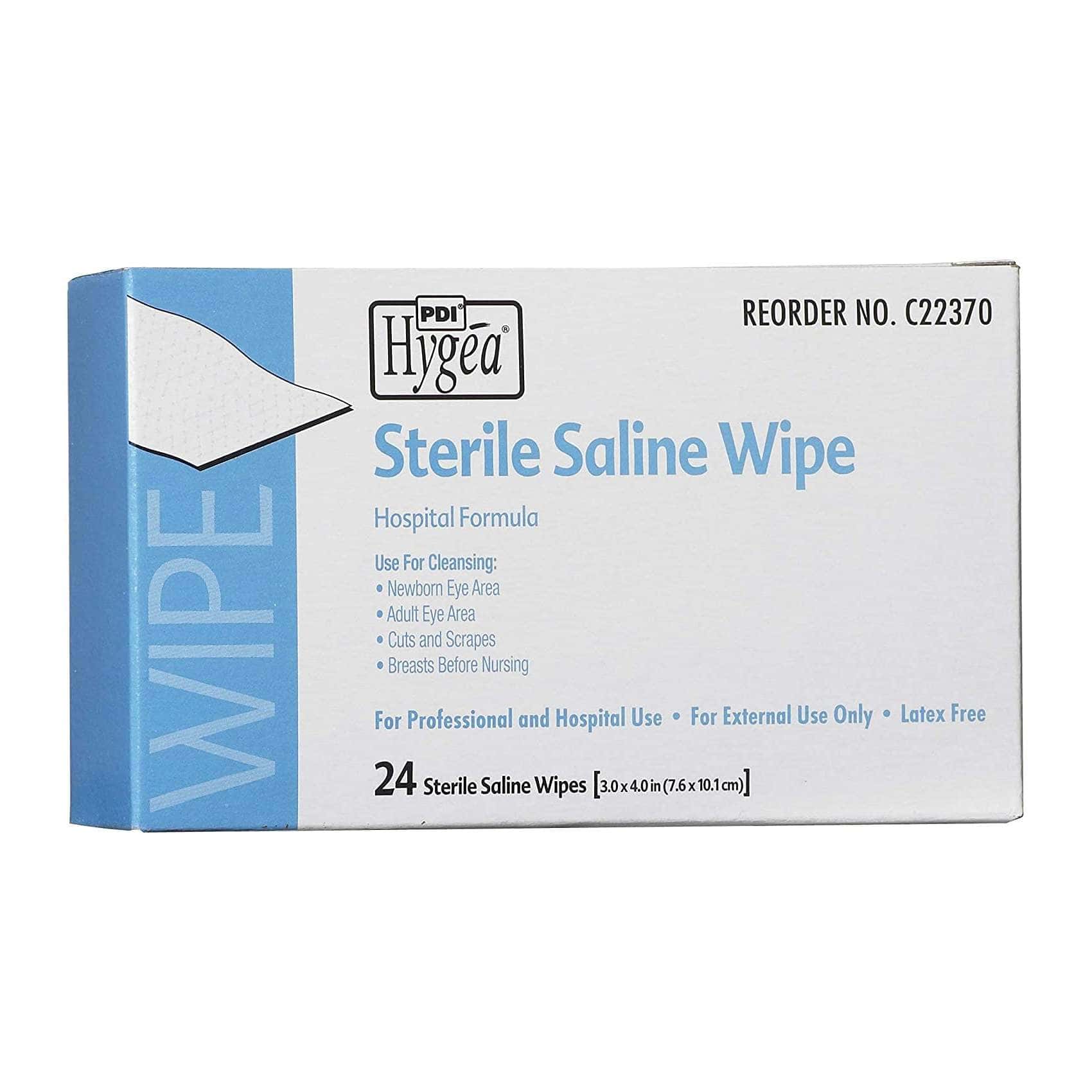 Hygea Sterile Saline Wipes - Image 1