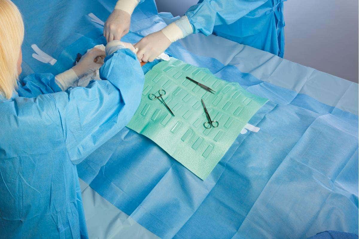 Medline Magnetic Instrument Drape - Image 1