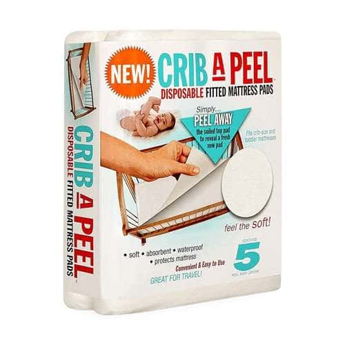 Medline Crib-A-Peel Bed Sheet, 5 Layers - Image 1