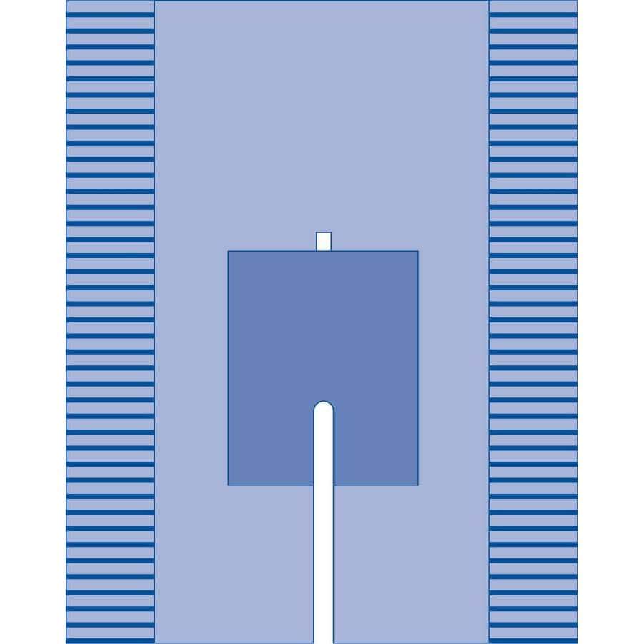 Medline Sterile Split Surgical Drape with Adhesive - Image 2