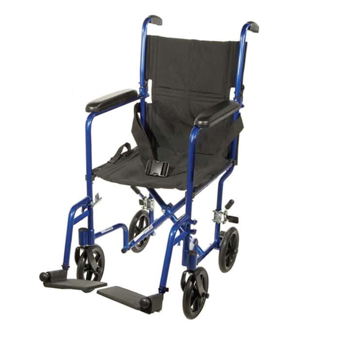 Drive Medical aluminum transport wheelchair - Image 2